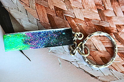 'I'ARORA INSPRED LETTER KEYCHAIN 'I'ARORA INSPRED LETTER KEYCHAIN