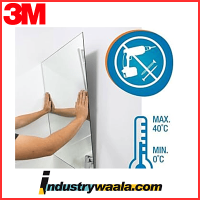 3M 12 MM X 5 Mtr Mirror Mount Tape (Pack of 5 Pcs)