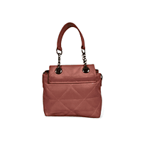 Quilted Crossbody Bag with Adjustable Strap
