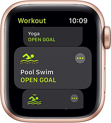 New Apple Watch SE (GPS, 40mm) - Gold Aluminum Case with Pink Sand Sport Band