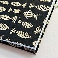 Handcrafted Journal – Bagru Bloom