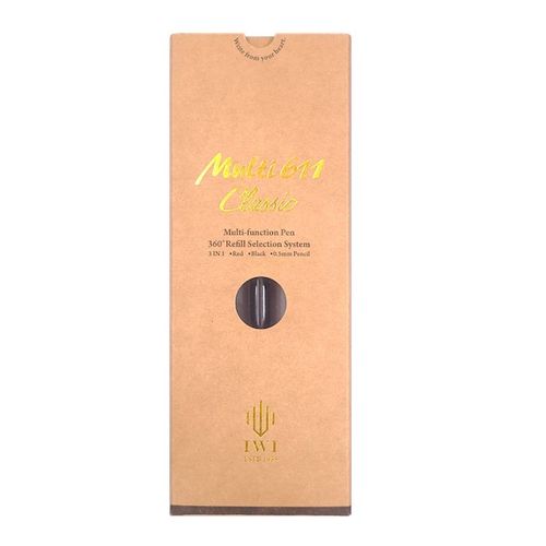 Interact Multifunctional Pen IWI Classic Multi 611 Black 9S611-0G
