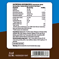 FAST&UP ENERGY GEL-CAFFEINATED - CHOCOLATE BOURBON 6 GEL PACKS