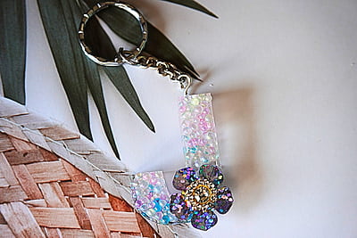 'J'QUEEN LETTER KEYCHAIN 'J'QUEEN LETTER KEYCHAIN