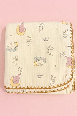 4-Layer Muslin Cotton Crinkled Blanket 100* 110cm – Assorted Designs 4-Layer Muslin Cotton Crinkled Blanket 100* 110cm – Assorted Designs
