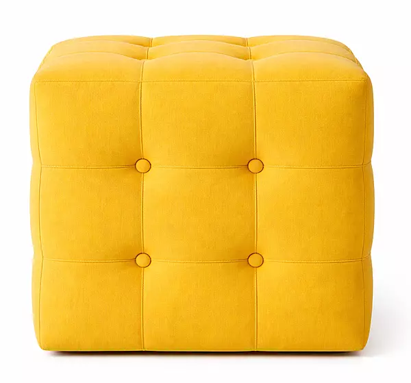Celine Cube Upholstered Cube