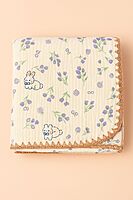 4-Layer Muslin Cotton Crinkled Blanket 100* 110cm – Assorted Designs