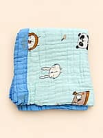 6-Layer Muslin Crinkled Colour Blanket 110* 110cm – Assorted Designs 6-Layer Muslin Crinkled Colour Blanket 110* 110cm – Assorted Designs