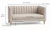 Archie Two Seater Sofa