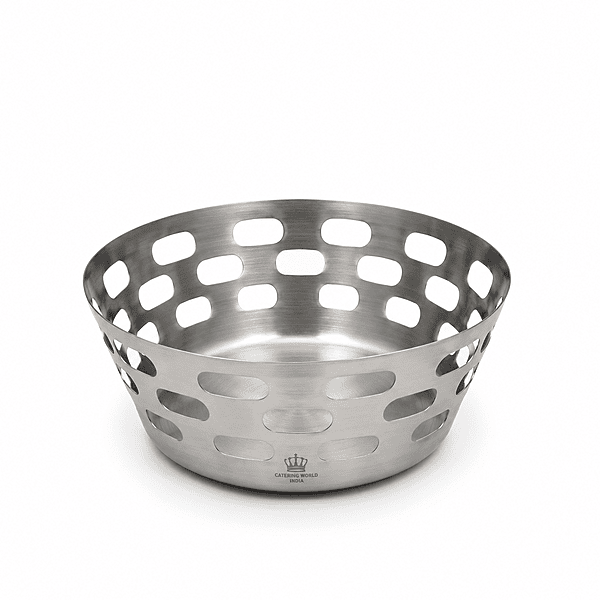 SS CAPSULE BREAD BASKET KG