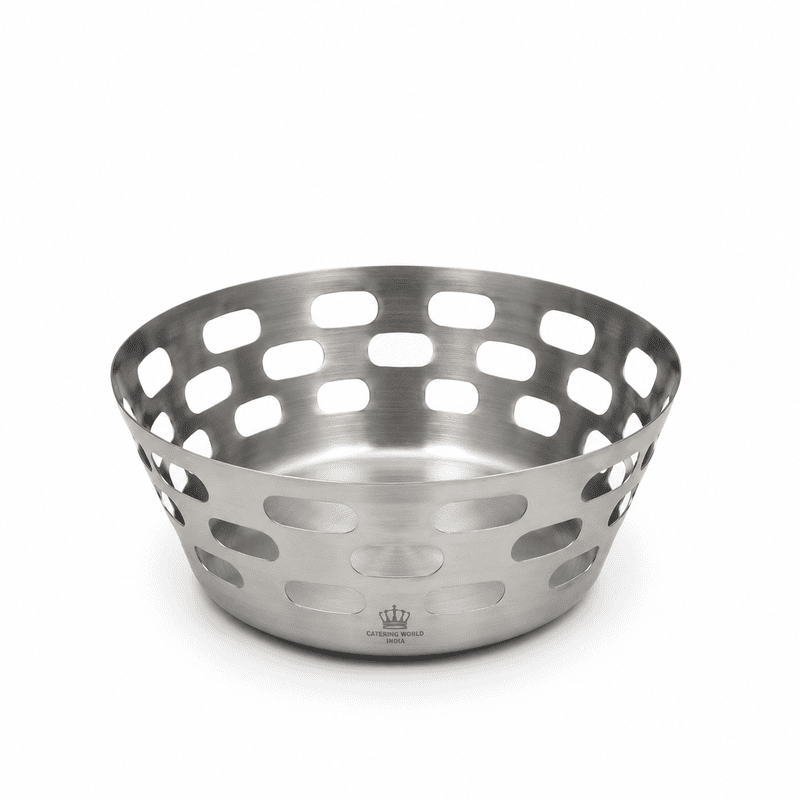 SS CAPSULE BREAD BASKET KG