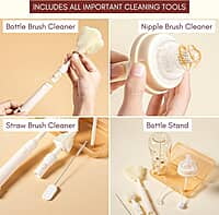 Baby Bottle Cleaning Essentials Kit Baby Bottle Cleaning Essentials Kit