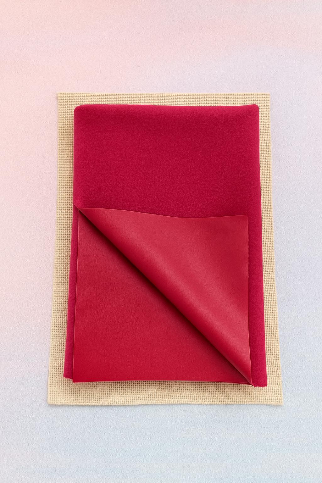 Baby Dry Sheet / Oil Massage Mat - Raspberry Pink