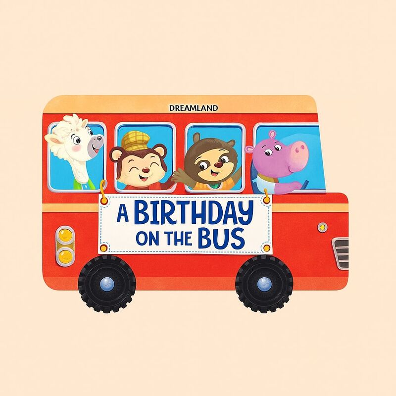 Birthday on the Bus – Fun Wheel Board Book Birthday on the Bus – Fun Wheel Board Book