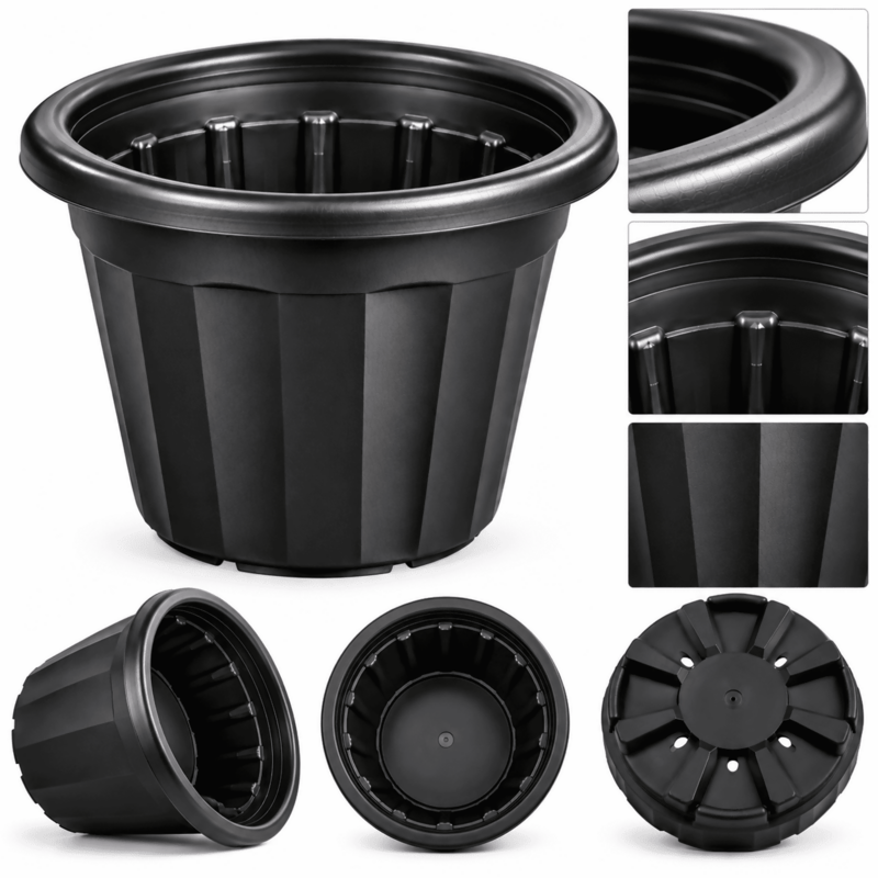 8 Inch Nursery Pot | ECSHA