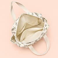 Mini Diaper and Travel Bag - Cream Blossom Mini Diaper and Travel Bag - Cream Blossom