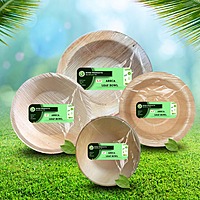 Round Areca Bowl Round Areca Bowl