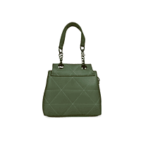 Quilted Crossbody Bag with Adjustable Strap