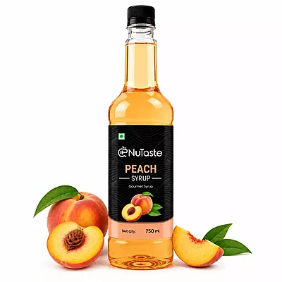 Nutaste - Peach Syrup 750 ML