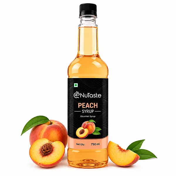 Nutaste - Peach Syrup 750 ML