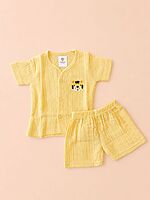 Muslin Co-Ord Set - Golden Paws