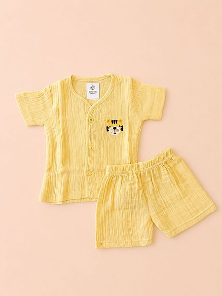Muslin Co-Ord Set - Golden Paws