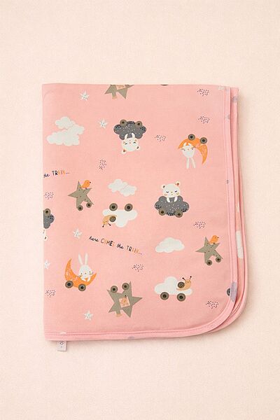 Baby Dry Sheet Bed Protector – Cloud Ride (75 × 58 cm)