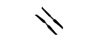 9 Inch 2-Blade Foldable Drone Propeller CW CCW Zuppa