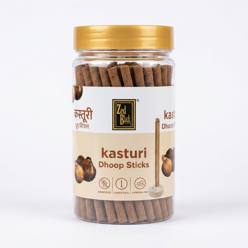 ZED BLACK DRY DHOOP KASTURI 100GM