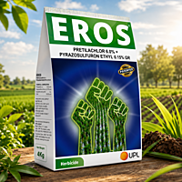 UPL EROS® Herbicide (Pretilachlor 6.0% + Pyrazosulfuron Ethyl 0.15% GR) | Vetrivel Agro Services