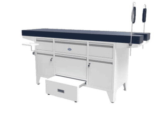 Examination Couch with Stirrups