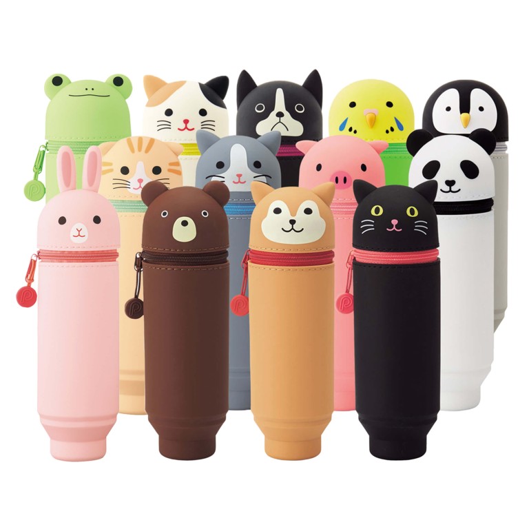 LIHIT LAB PUNI LABO STAND PEN CASE