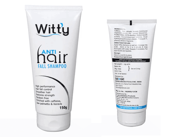 **SEO Title:** **Witty Anti Hair Fall Shampoo | Hair Fall Control & Strengthening Shampoo**