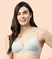 Enamor Supima Cotton Women's Plunge Lift Everyday T-Shirt Bra A039