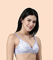 Enamor Supima Cotton Women's Plunge Lift Everyday T-Shirt Bra A039