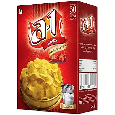 A1 Chips / Ultra Thin Banana Wafers- 180g