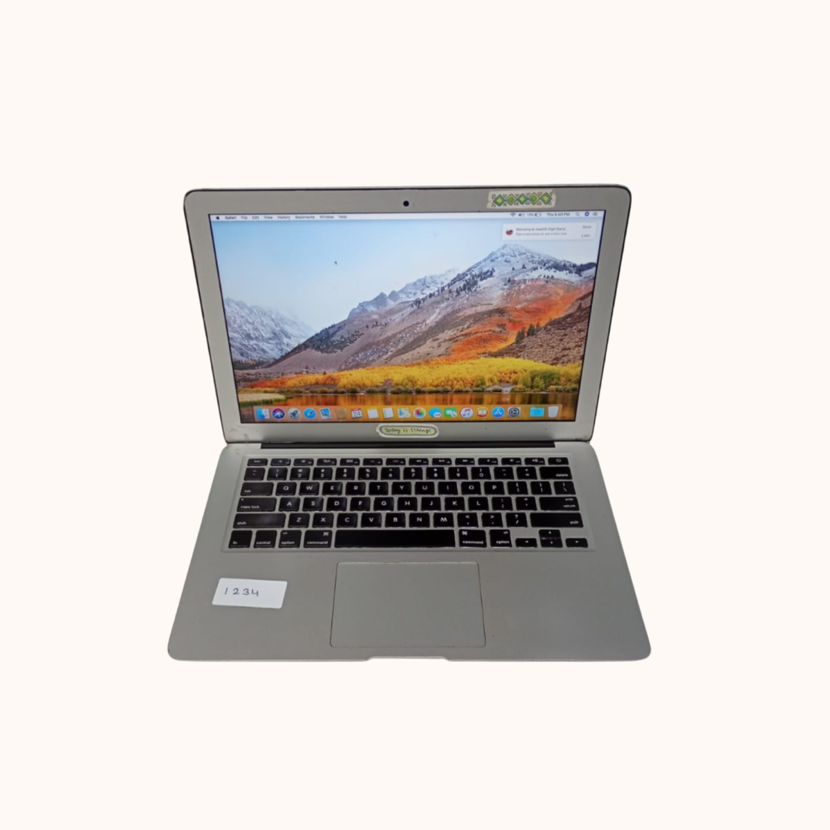 Refurbished Apple MACBOOK AIR 13-inch, 2017, Intel i5-5350U, 8GB RAM 256GB SSD DDR3 , Silver, A1466
