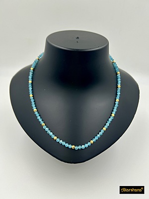 Semiprecious Monalisa Beads Neckpiece A1HJ00013C