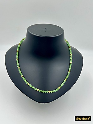 Semiprecious Monalisa Beads Neckpiece A1HJ00013G