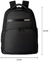 Samsonite Vectura 27L Laptop Backpack – Office & Travel Bag | Black