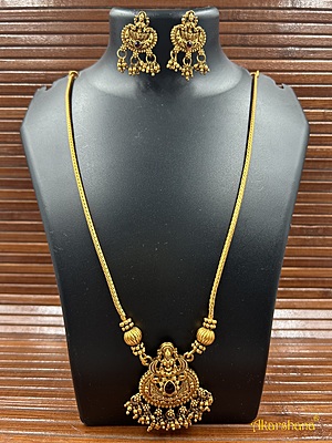 Antique Lakshmi Chain Mala Set A1TJ00076