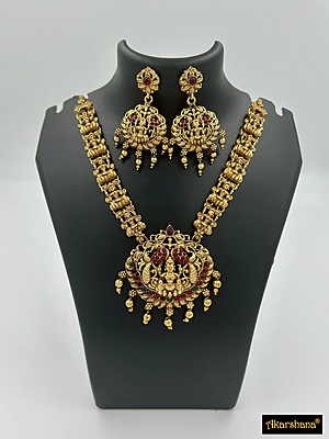 Lakshmi Necklace with Earring A1TJ00275