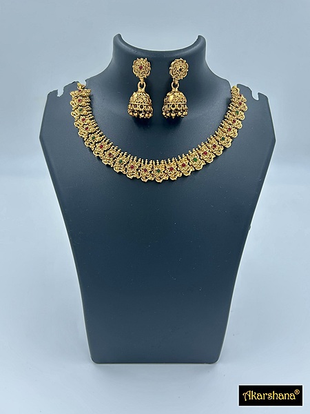 Flower Pattern Necklace A1TJ00300