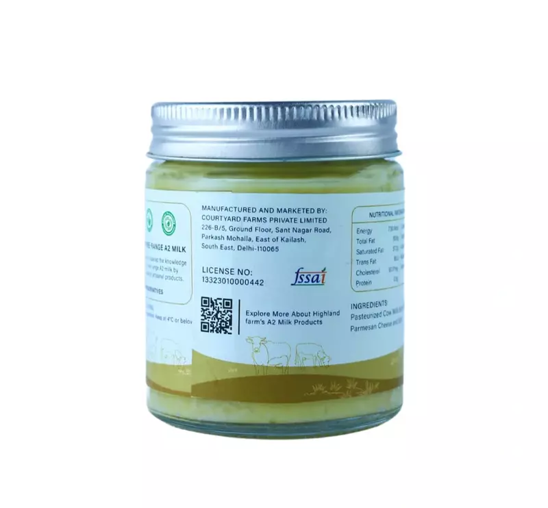 A2 Cow Milk Butter (Black truffle) 125 gms - Highland Farms