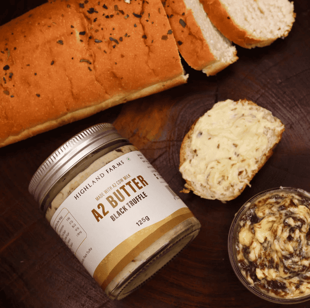 A2 Cow Milk Butter (Black Truffle) 125 Gms