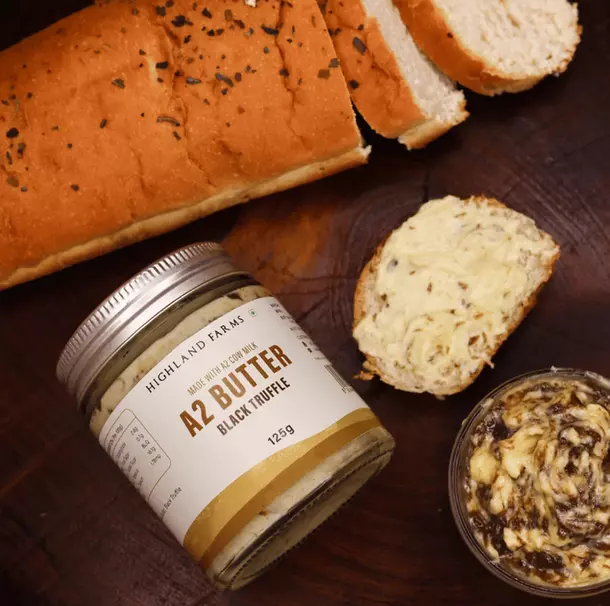 A2 Cow Milk Butter (Black Truffle) 125 Gms