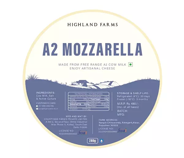 A2 Mozzarella Cheese - Highland Farms