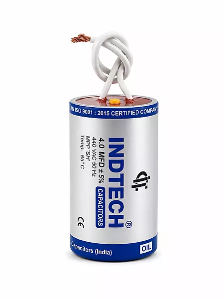 IND. CAPACITOR 4.0 MFD (30X55) 440V AL OIL