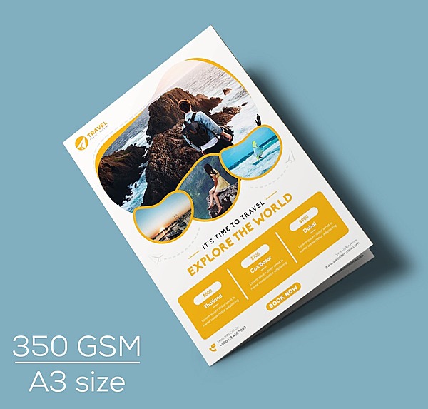 A3 Brochure- 350 gsm