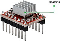 A4988 Stepper Motor Driver with Heatsink